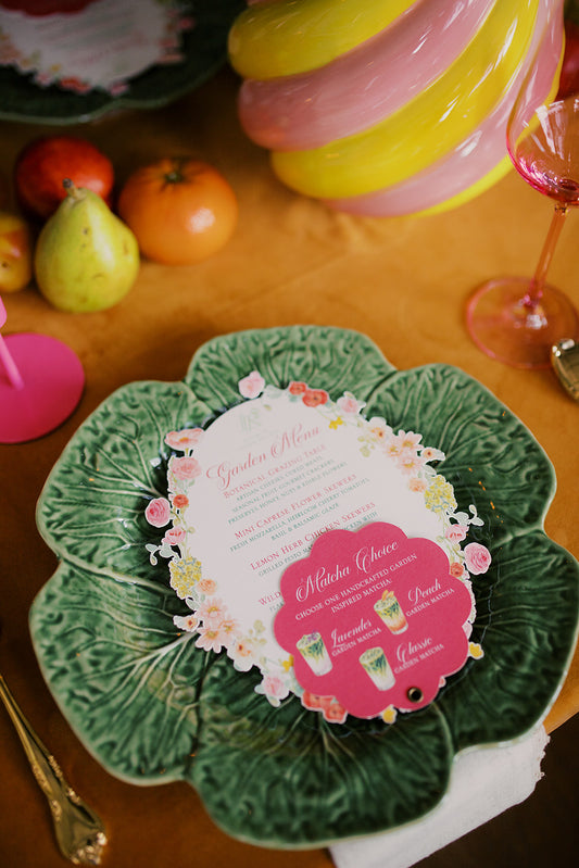 The Verdant Garden Dinner Plate – 11”