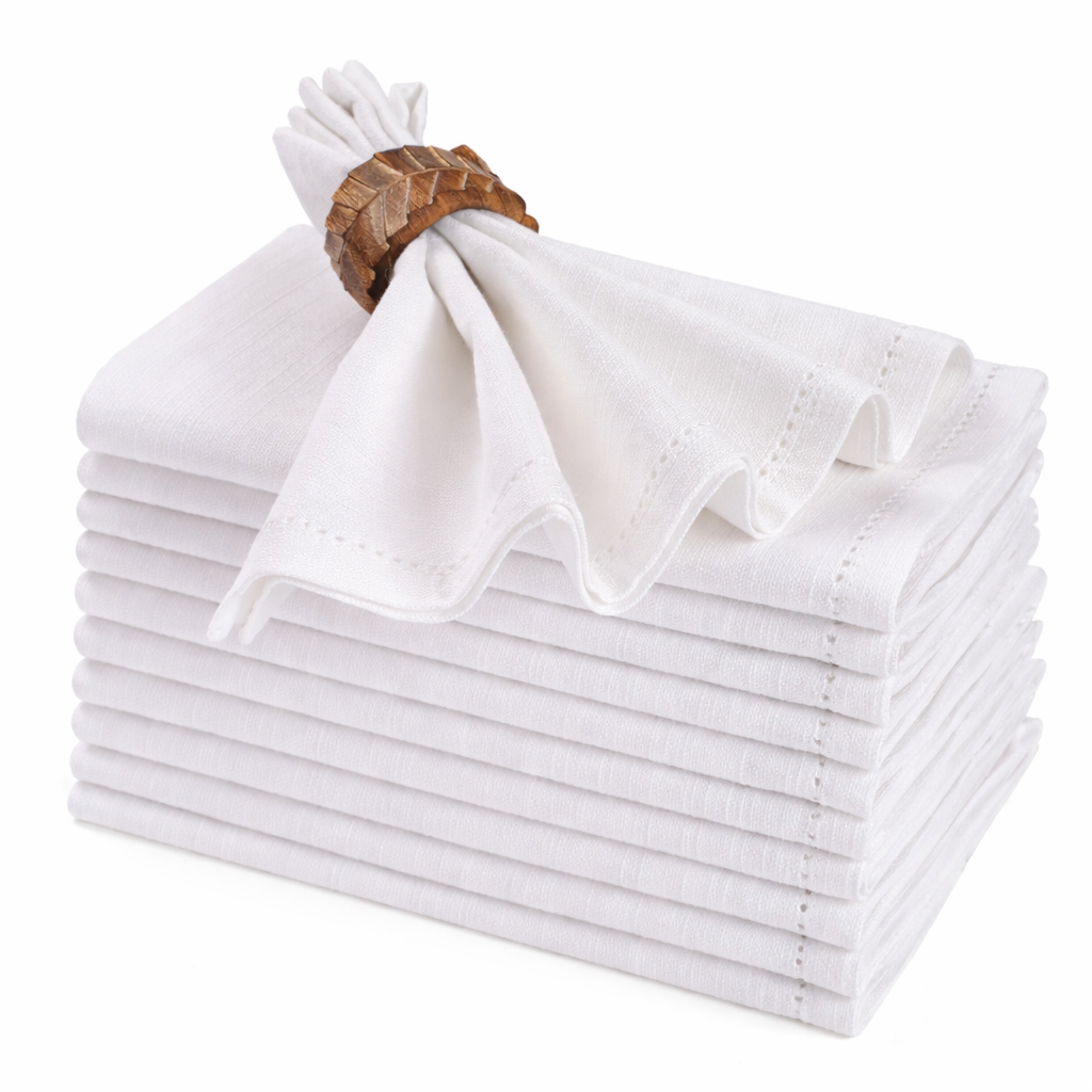 The Classic Cotton Napkin – White