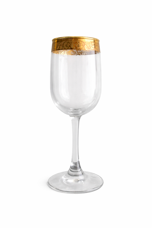 The Gilded Heirloom Wine Goblet