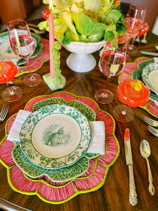 The Heirloom Bunny Salad Plate