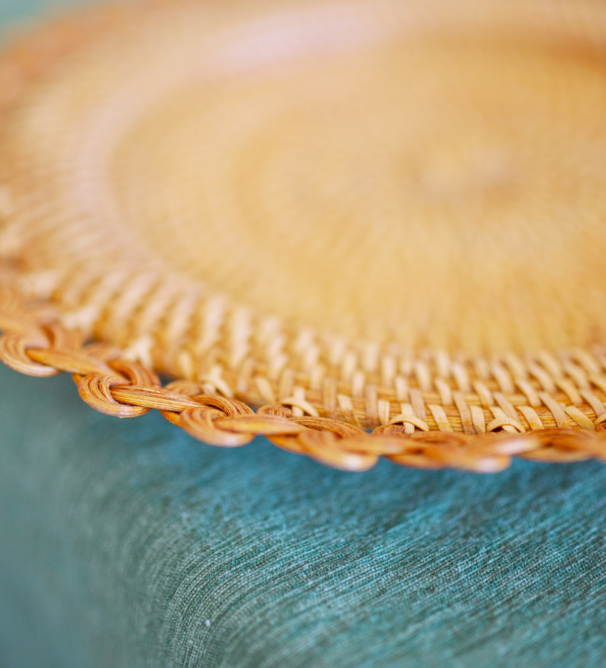 Woven Rattan Charger Plate