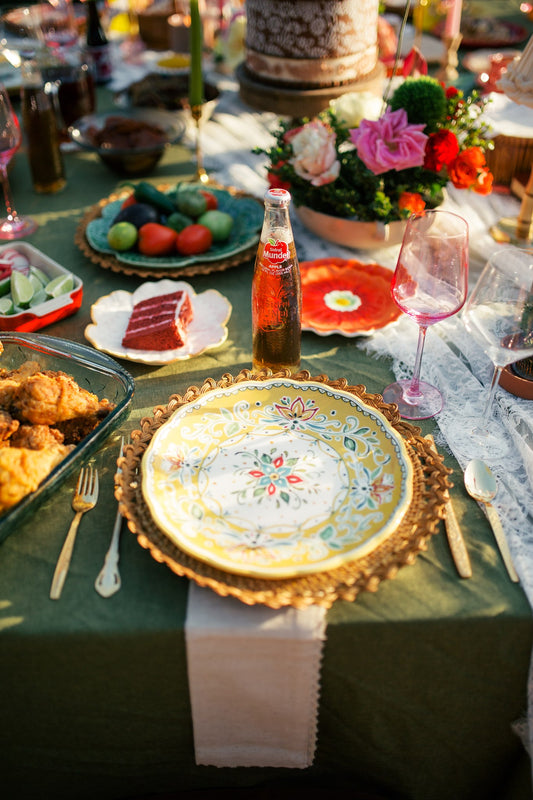The Amalfi Sun Dinner Plate – 11”