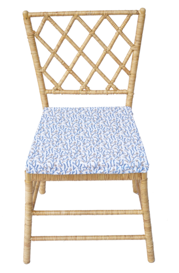 The Diamond Back Wicker Dining Chair – Set of Four