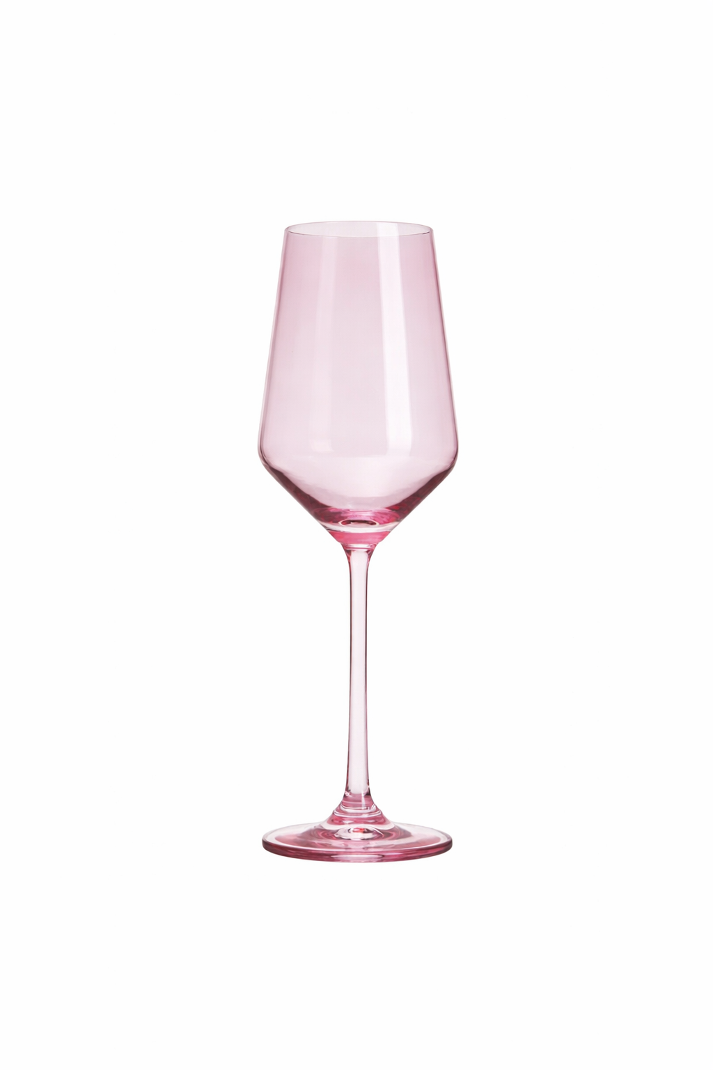 Blush Stemmed Wine Glass