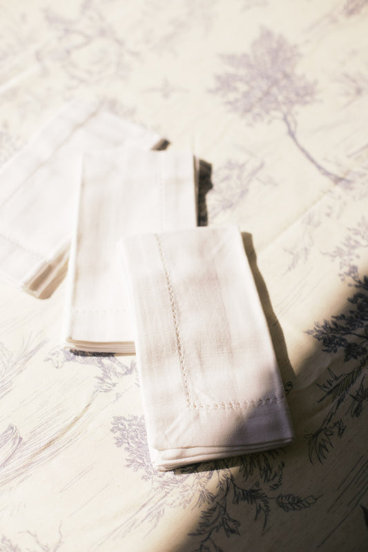 The Classic Cotton Napkin – White